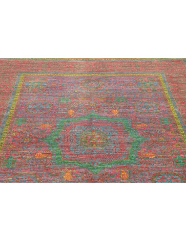 Tappeto Mamlouk Pakistan 178x231 Rosso Rosato B