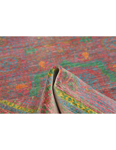 Tappeto Mamlouk Pakistan 178x231 Rosso Rosato B