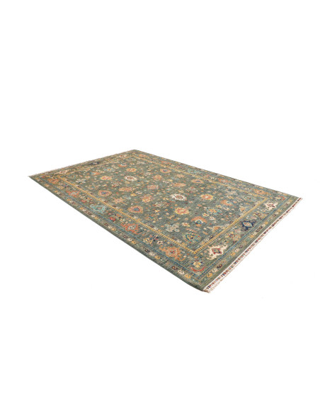 Rug Zigler Fine Pakistan 202x301 Teal Green Och