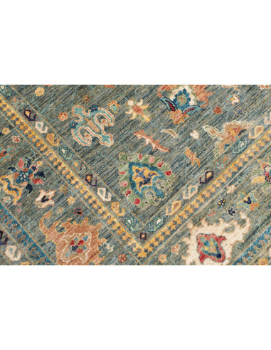 Rug Zigler Fine Pakistan 202x301 Teal Green Och