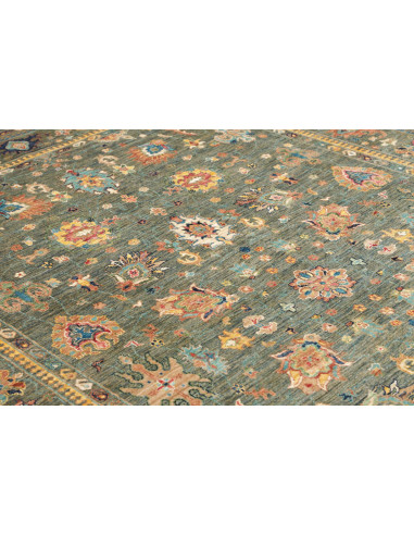 Rug Zigler Fine Pakistan 202x301 Teal Green Och