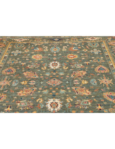 Rug Zigler Fine Pakistan 202x301 Teal Green Och
