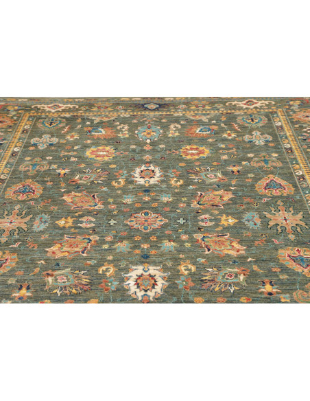 Rug Zigler Fine Pakistan 202x301 Teal Green Och