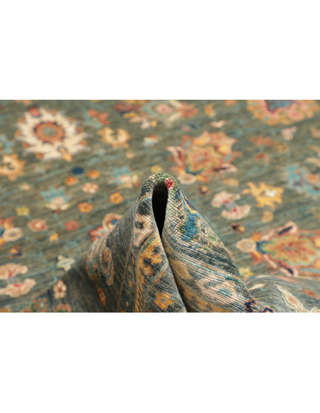 Rug Zigler Fine Pakistan 202x301 Teal Green Och