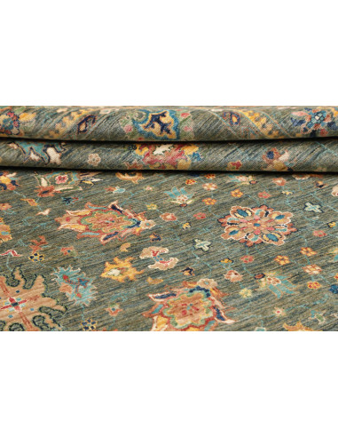 Rug Zigler Fine Pakistan 202x301 Teal Green Och