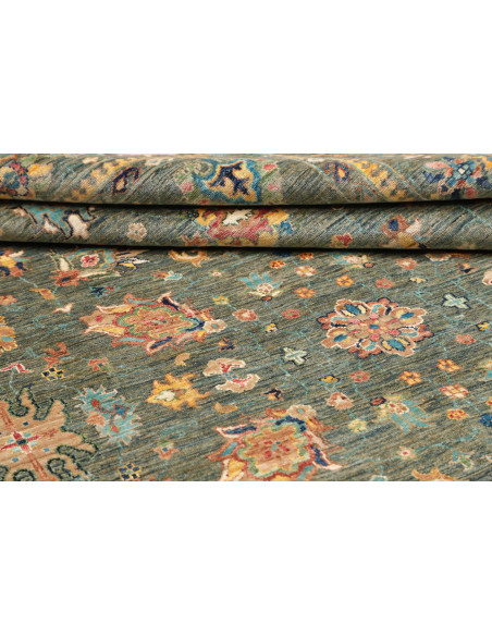 Rug Zigler Fine Pakistan 202x301 Teal Green Och