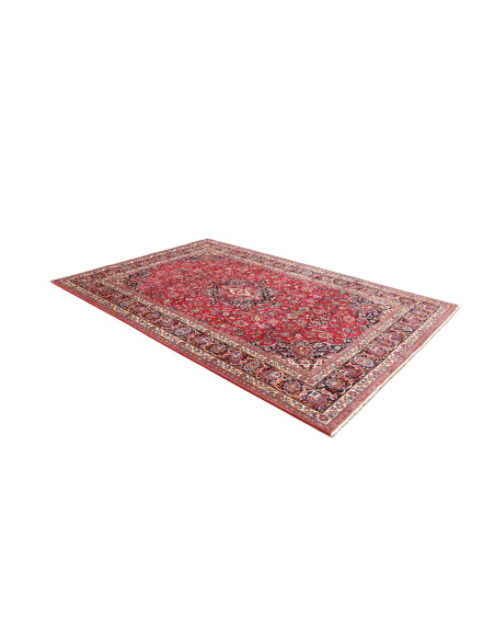 Mashad 193x289 Cm Mashad, Persia, Hand-carded Wool, Cotton,
