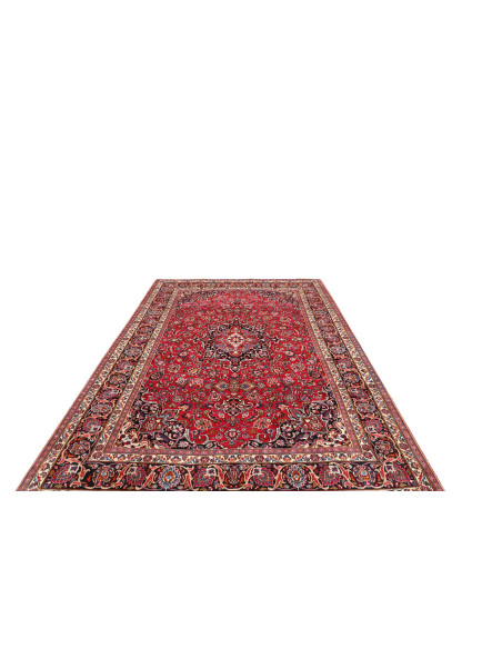 Mashad 193x289 Cm Mashad, Persia, Hand-carded Wool, Cotton,