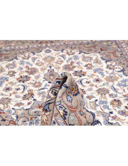 Kashan 200x285 Cm Kashan, Persia, Hand-carded Wool (cotton