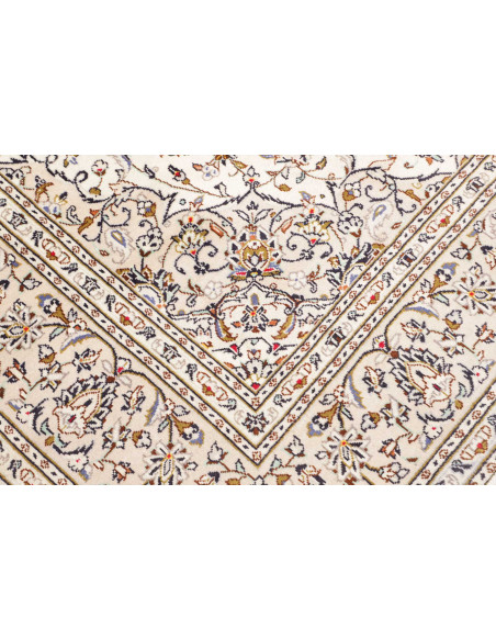 Kashan 193x292 Cm Kashan, Persia, Lana Cardata A Mano