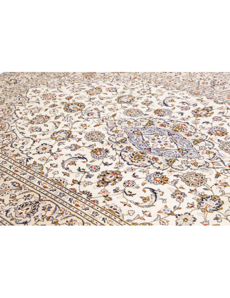 Kashan 193x292 Cm Kashan, Persia, Lana Cardata A Mano