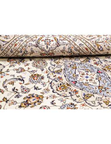 Kashan 193x292 Cm Kashan, Persia, Lana Cardata A Mano