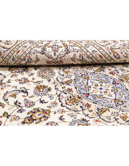 Kashan 193x292 Cm Kashan, Persia, Lana Cardata A Mano