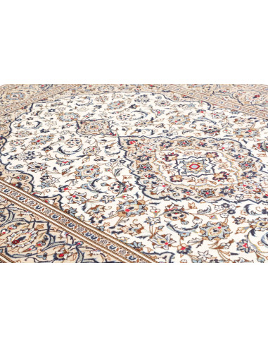 Kashan 195x292 Cm Kashan, Persia, Lana Cardata A Mano