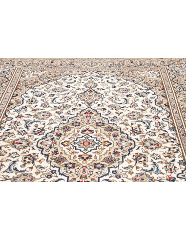 Kashan 195x292 Cm Kashan, Persia, Lana Cardata A Mano