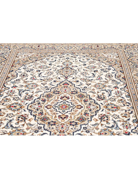 Kashan 195x292 Cm Kashan, Persia, Lana Cardata A Mano
