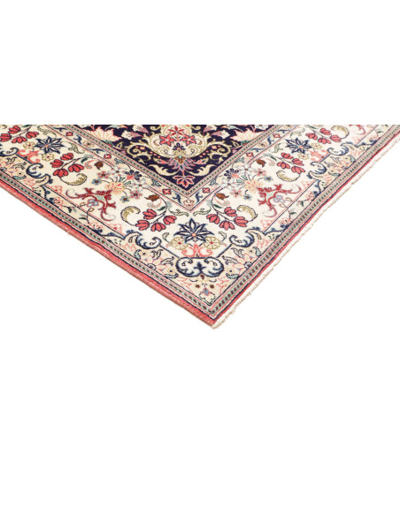 Kashan 196x293 Cm Kashan, Persia, Hand-carded Wool (cotton