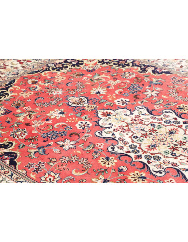 Kashan 196x293 Cm Kashan, Persia, Lana Cardata A Mano