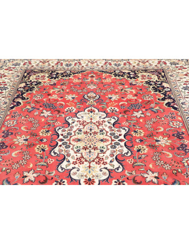 Kashan 196x293 Cm Kashan, Persia, Lana Cardata A Mano