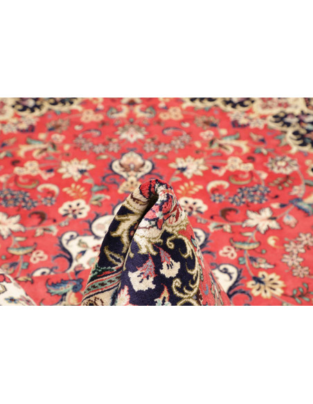 Kashan 196x293 Cm Kashan, Persia, Lana Cardata A Mano