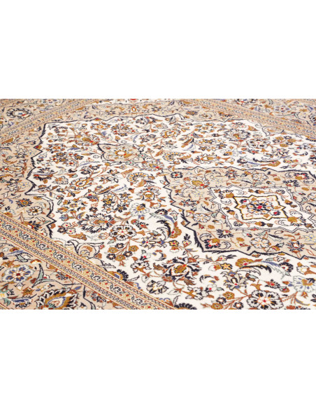 Kashan 192x305 Cm Kashan, Persia, Lana Cardata A Mano