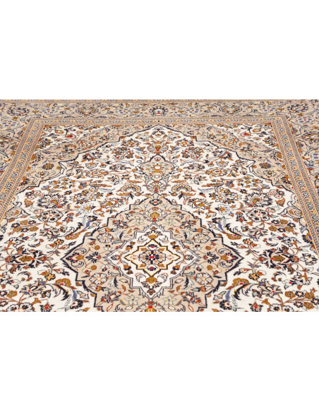 Kashan 192x305 Cm Kashan, Persia, Lana Cardata A Mano