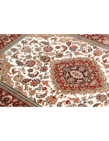 Ilaam 106x158 Cm Ilaam, Persia, Lana E Seta Su Cotone,
