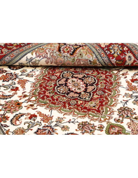 Ilaam 106x158 Cm Ilaam, Persia, Lana E Seta Su Cotone,