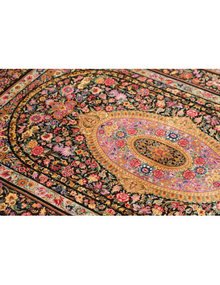 Ghom Silk 100x151 Cm Ghom Silk, Persia, 100% Silk,