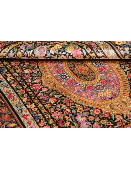 Ghom Silk 100x151 Cm Ghom Silk, Persia, 100% Silk,
