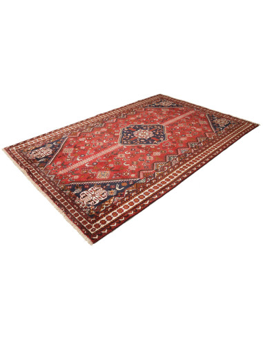 Tappeto Shiraz Fine Persia marrone rosso 208x315