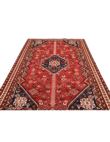 Tappeto Shiraz Fine Persia marrone rosso 208x315