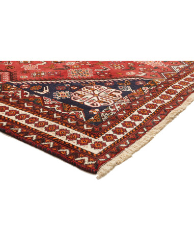 Tappeto Shiraz Fine Persia marrone rosso 208x315
