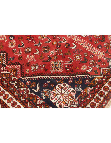 Tappeto Shiraz Fine Persia marrone rosso 208x315