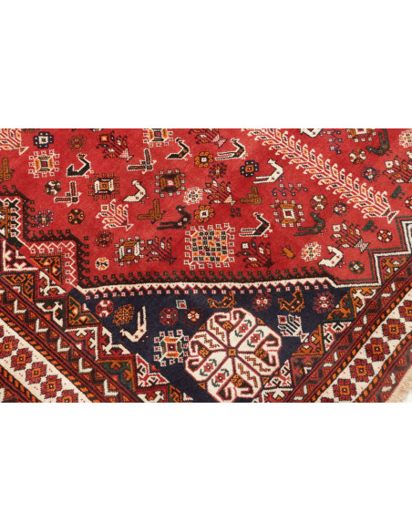 Tappeto Shiraz Fine Persia marrone rosso 208x315