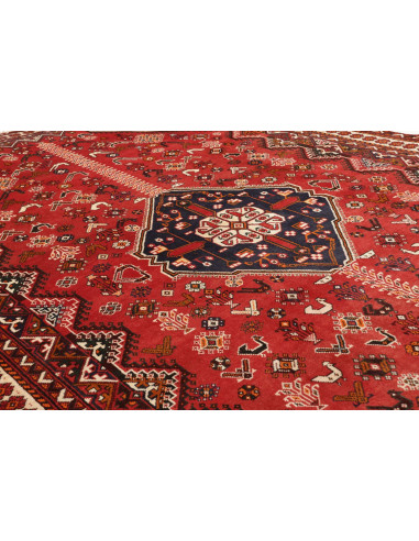 Tappeto Shiraz Fine Persia marrone rosso 208x315