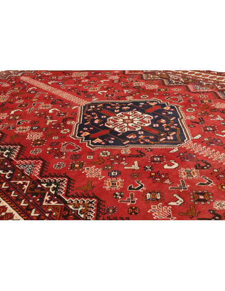 Tappeto Shiraz Fine Persia marrone rosso 208x315