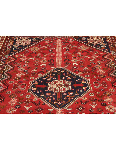 Tappeto Shiraz Fine Persia marrone rosso 208x315