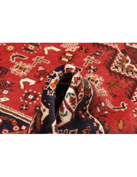 Tappeto Shiraz Fine Persia marrone rosso 208x315