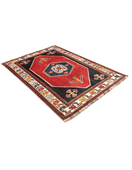Rug Shiraz Fine Persia brown yellow 150x206
