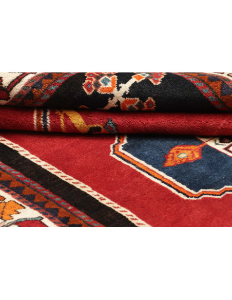 Rug Shiraz Fine Persia brown yellow 150x206