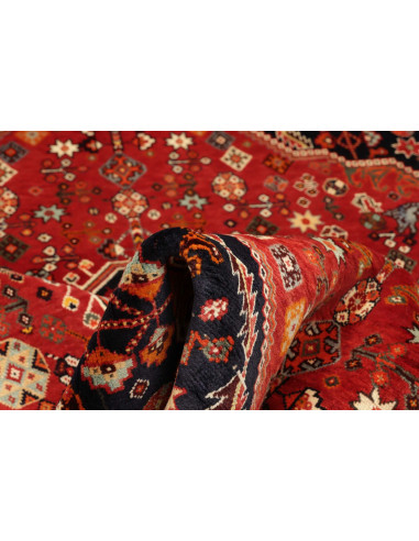 158x263 Cm Qashqai, Persia, Lana, Annodato A Mano