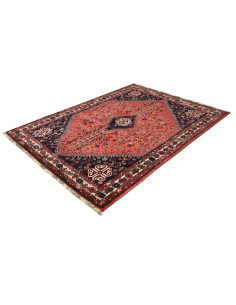 Tappeto Shiraz Fine Persia marrone rosso 162x218 2