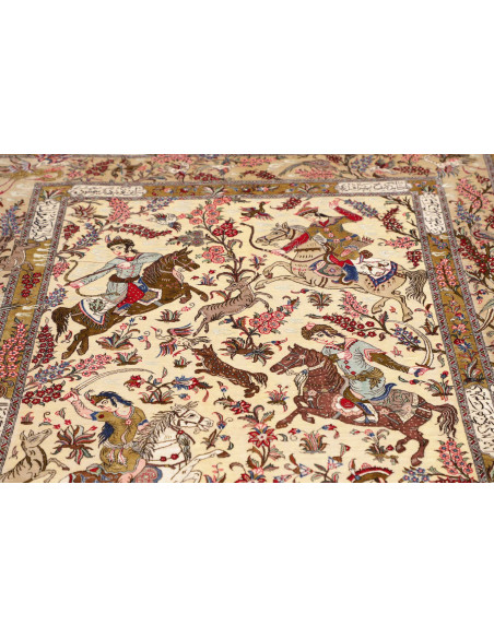 Ghom Seta 132x200 Cm Ghom Seta, Persia, 100% Seta