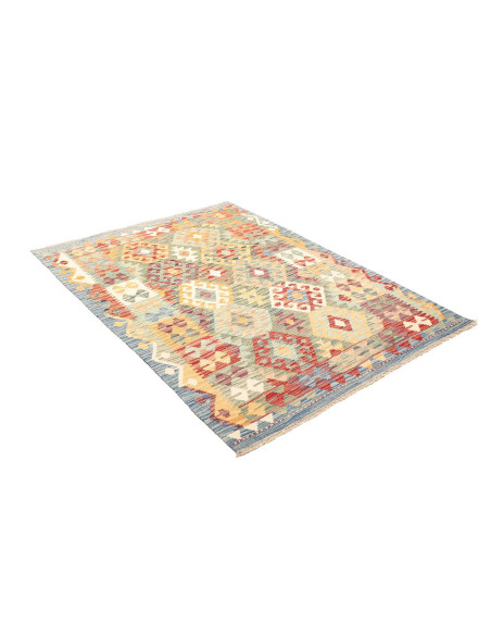 Kilim 128x175 Cm Kilim Afghanistan Lana Cardata A Mano