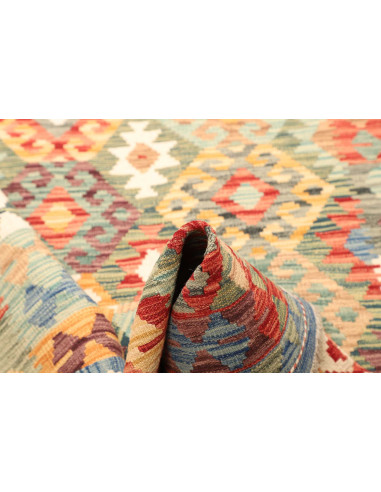 Kilim 128x175 Cm Kilim Afghanistan Hand-carded Wool (warp: