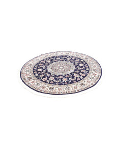 Nain 9la 150x150 Cm Nain 9la, Persia, Hand-carded Wool And 2