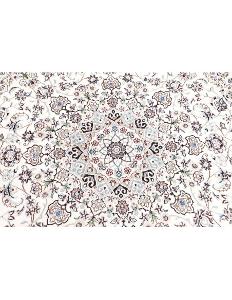 Nain 9la 200x200 Cm Nain 9la Persia Hand-carded Wool And