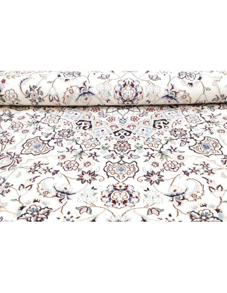 Nain 9la 200x200 Cm Nain 9la Persia Hand-carded Wool And