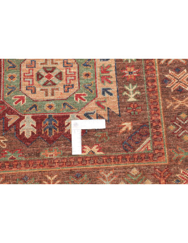Rug Samarkand Pakistan 83x278 Rust Brown Teal G